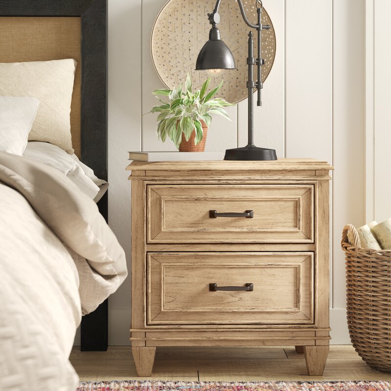 Williams 2 Drawer Nightstand & Reviews Birch Lane